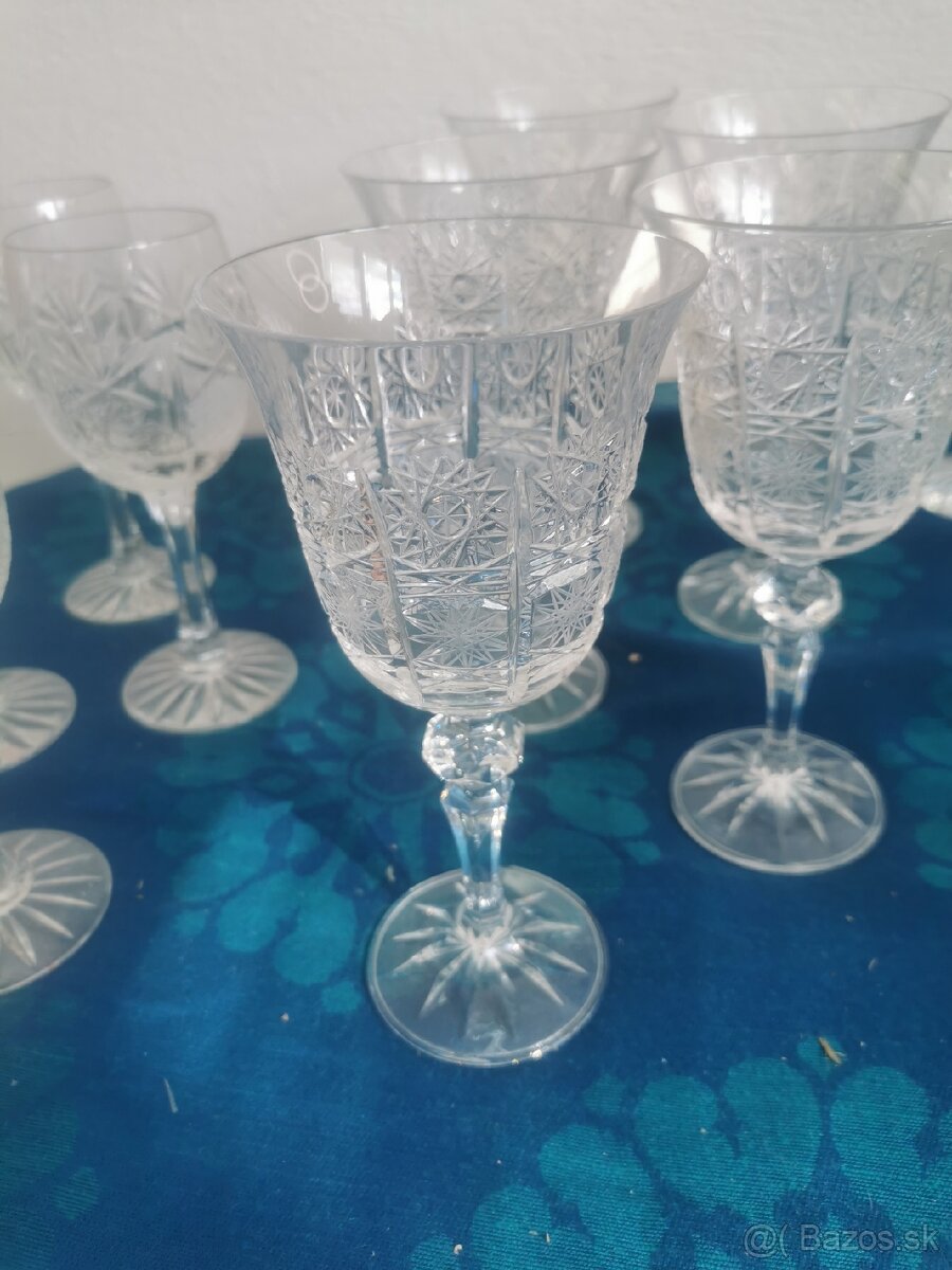 Krištáľ, brúsený krištáľ, bohemia - 4