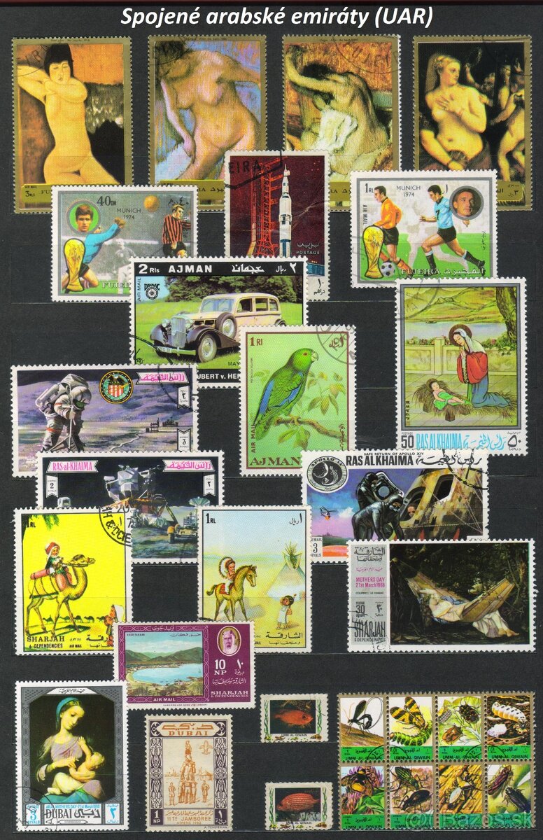 Poštové známky, filatelia: Ázia - 4