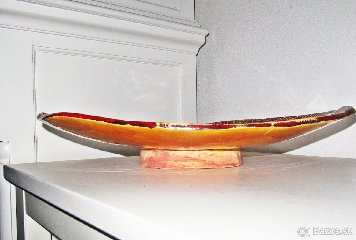 Vidiecka misa - strom a vtáčiky, 46 cm x 34 cm - 4