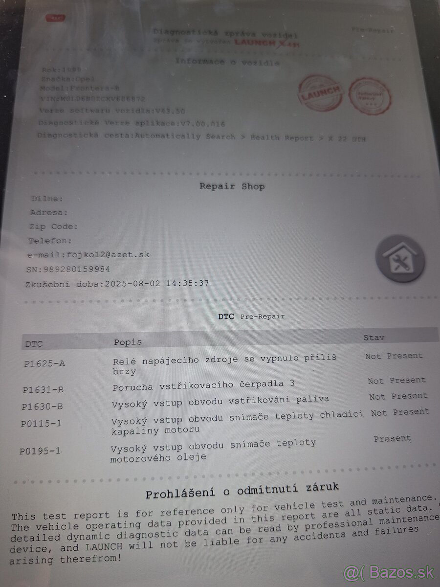 rospredam Frontera b 2.2 dtci 85kw - 4