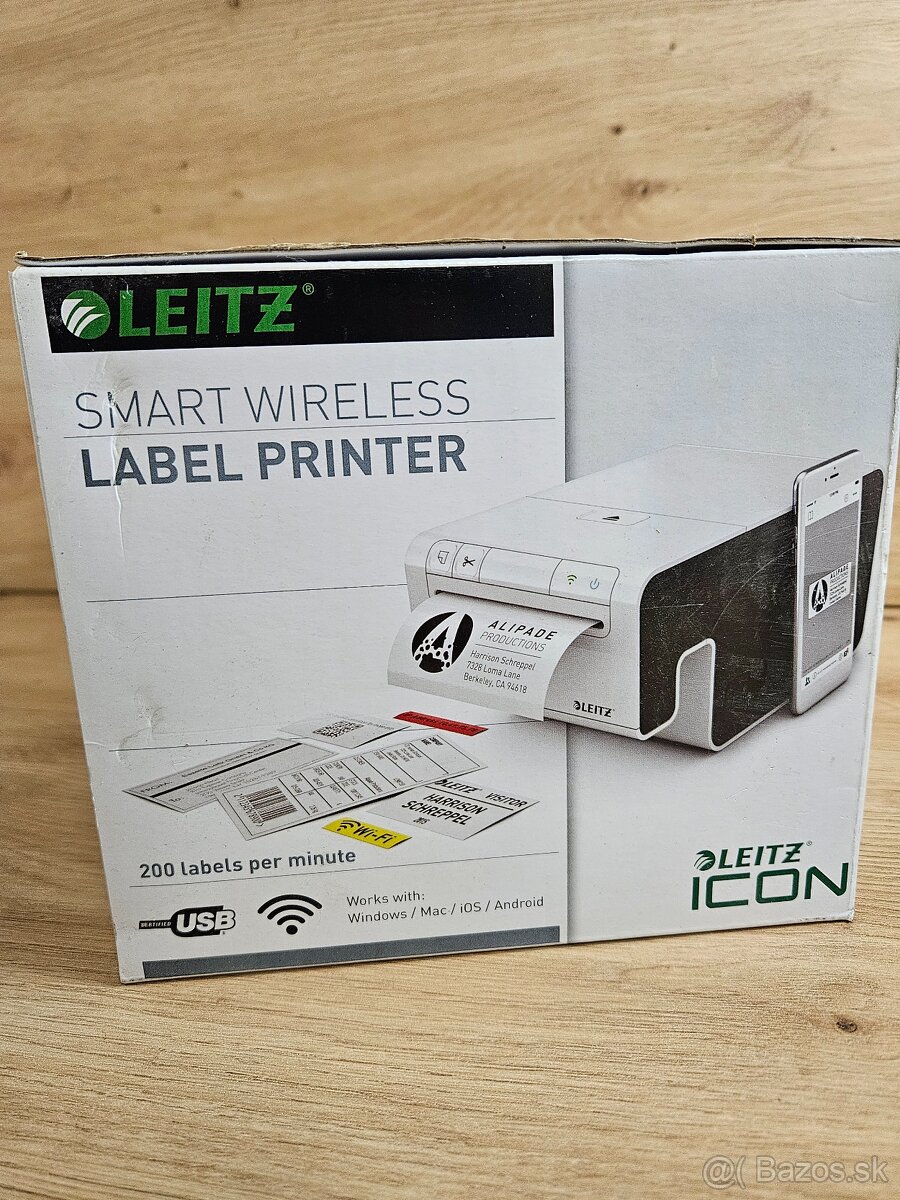 Leitz Icon Smart Wireless Label Printer – štítkovač WiFi/USB - 4