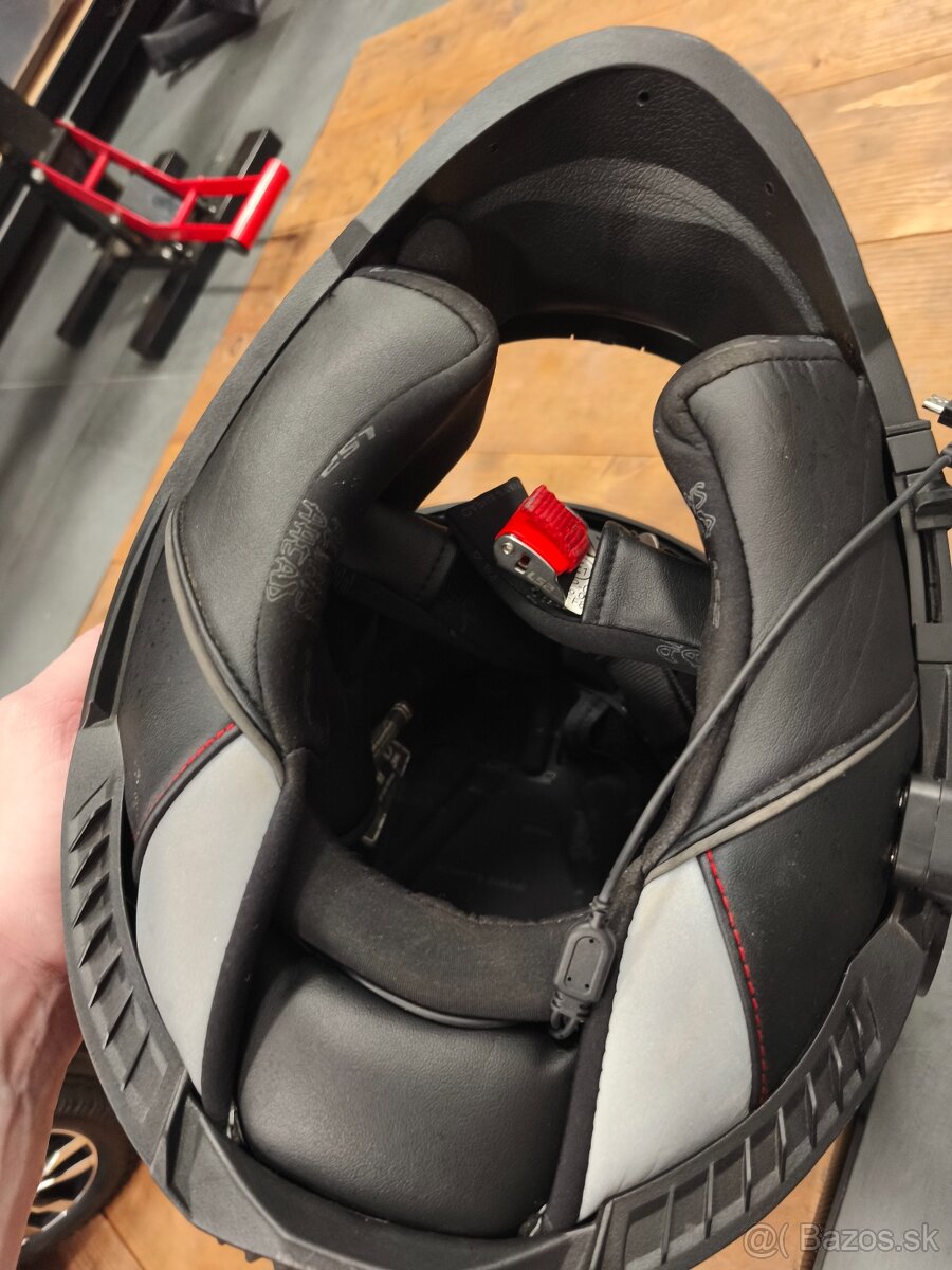 PRILBA LS2 FF800 STORM II SOLID MATNÁ ČIERNA M - 4