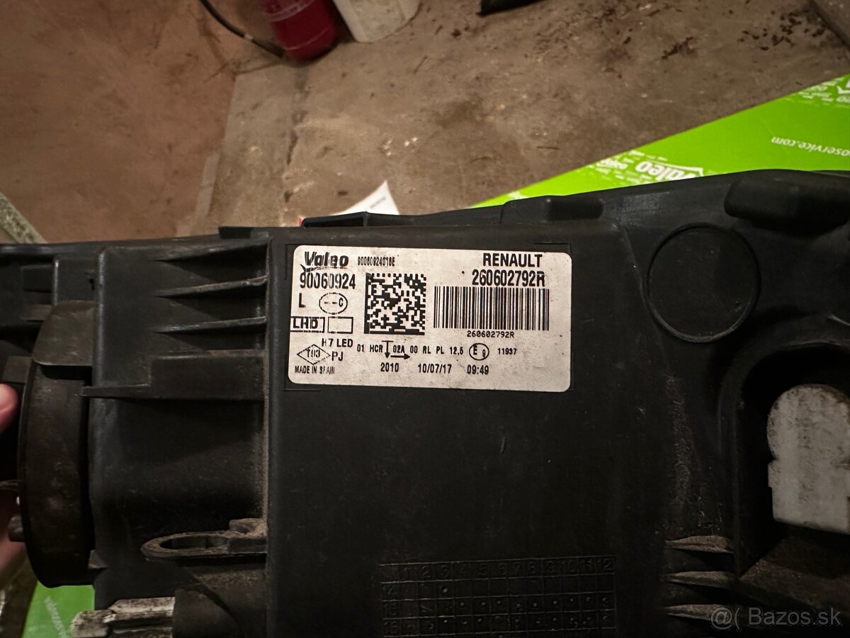 Svetlomet Renault Megane 4 ľave - 4