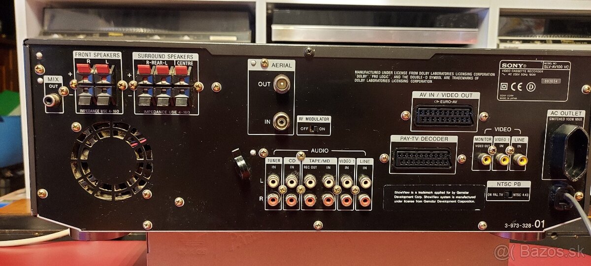 Predám Sony SLV-AV100 - 4