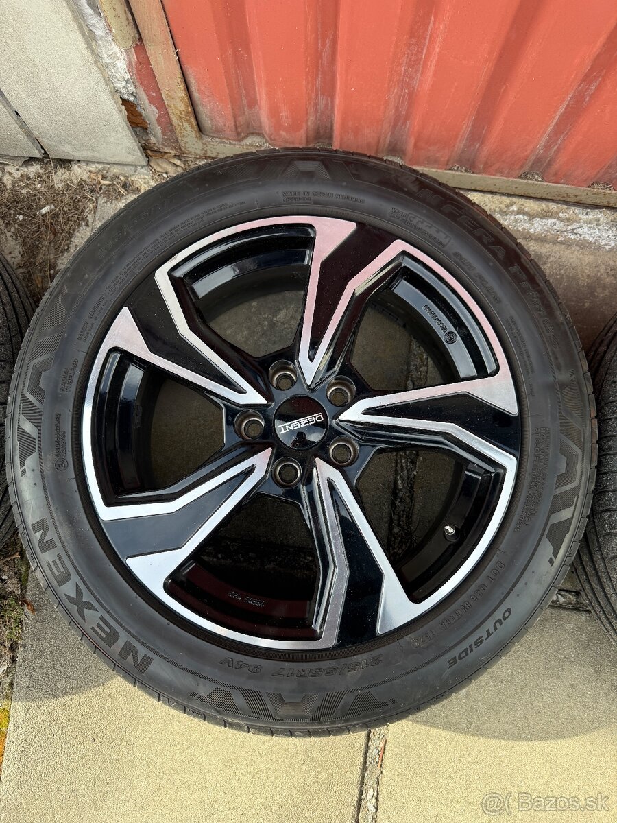 Dezent r17 pneu 215/55 letné - 4