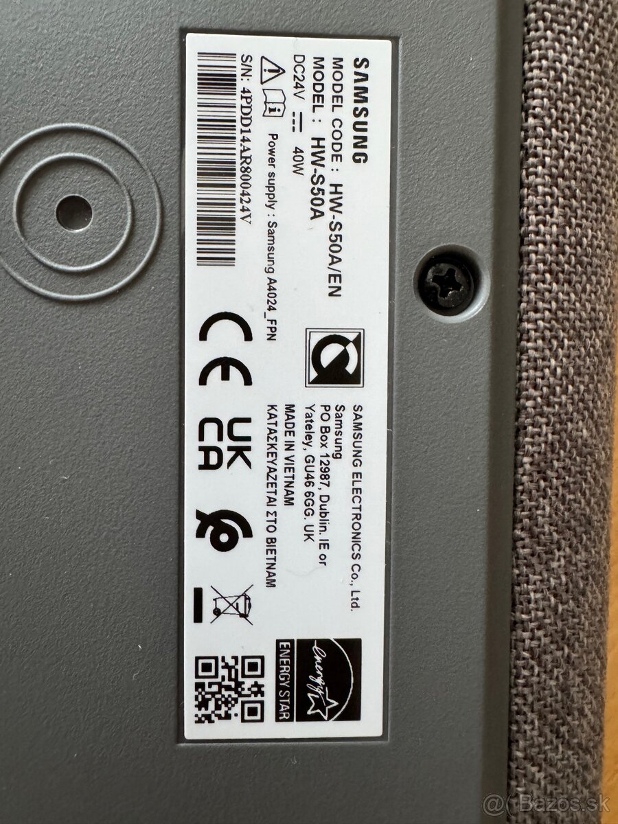 Soundbar Samsung HW-S50A - 4