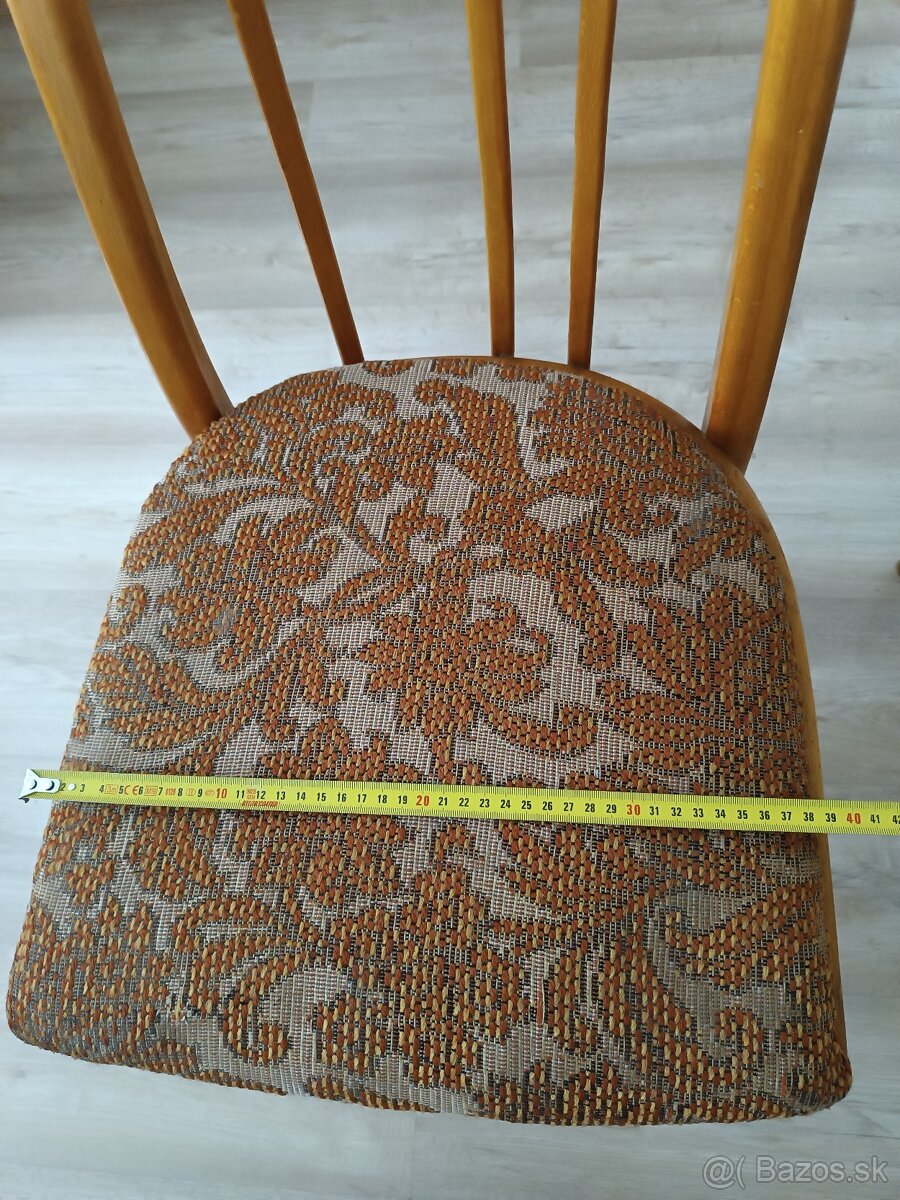 2x retro stoličky - 4