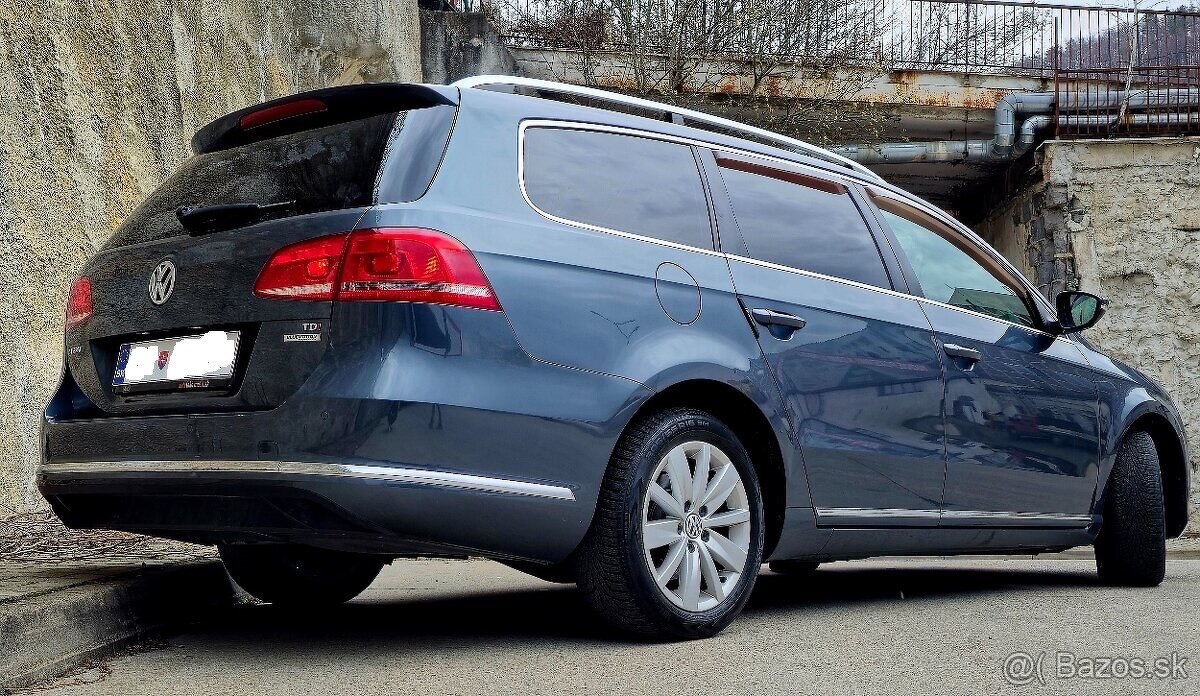 VW Passat B7 Variant 12/2013 1.6 TDi 77kw 7.st.AT NOVÁ TK/EK - 4