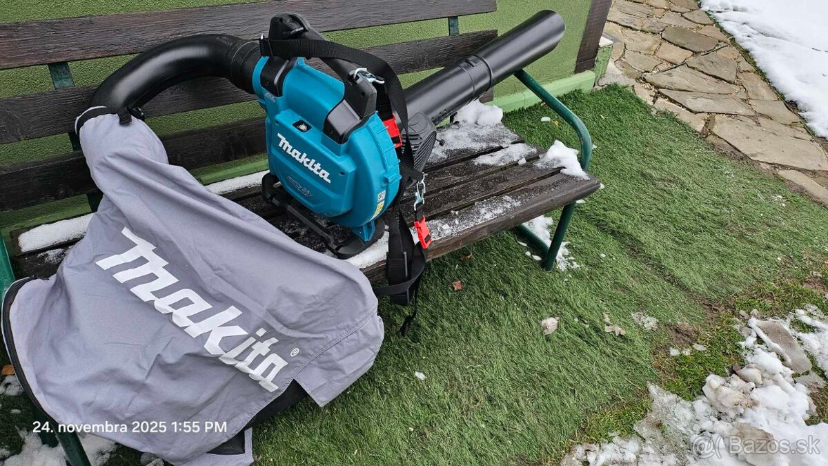 Makita aku vysávač a fúkať lístia - 4