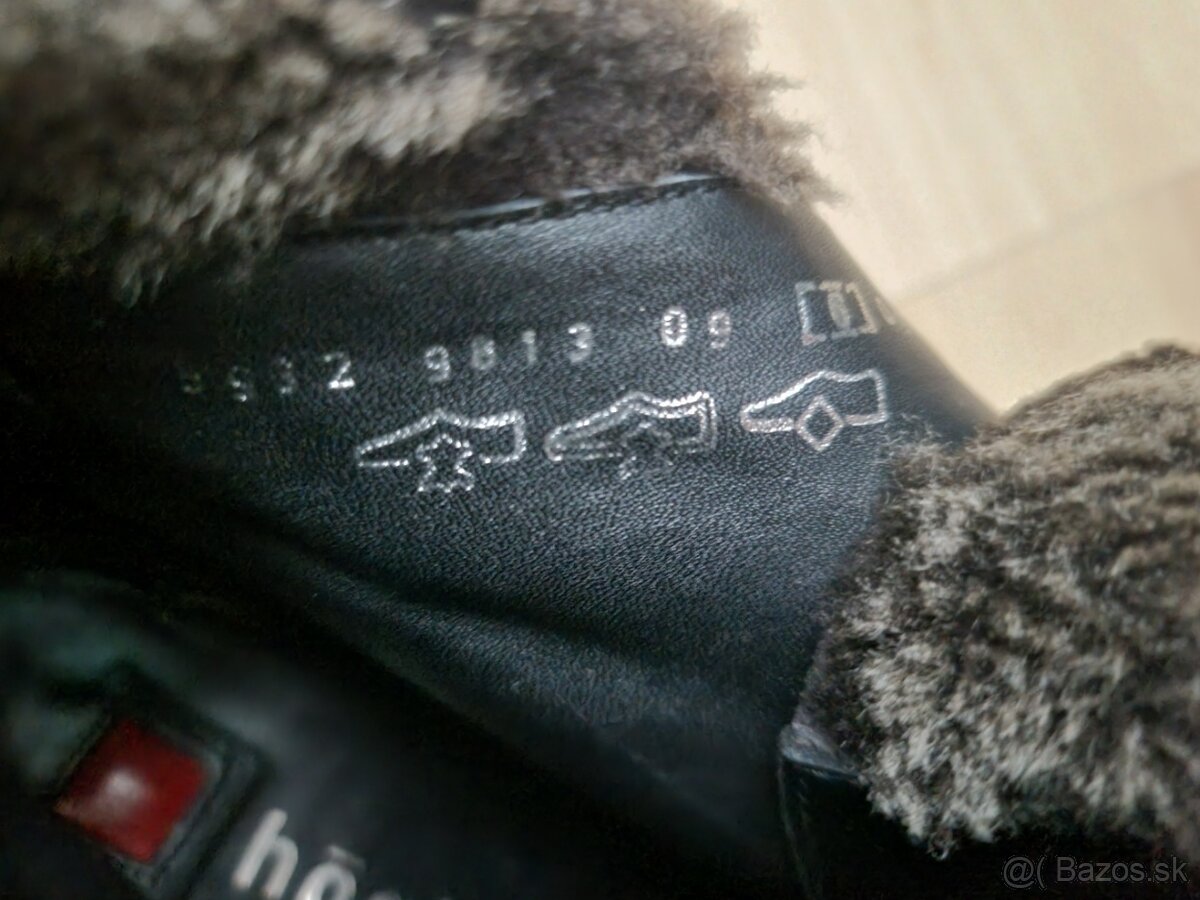 HOGL prémiové dámske čižmičky, pravá koža aj kožušina, v. 39 - 4