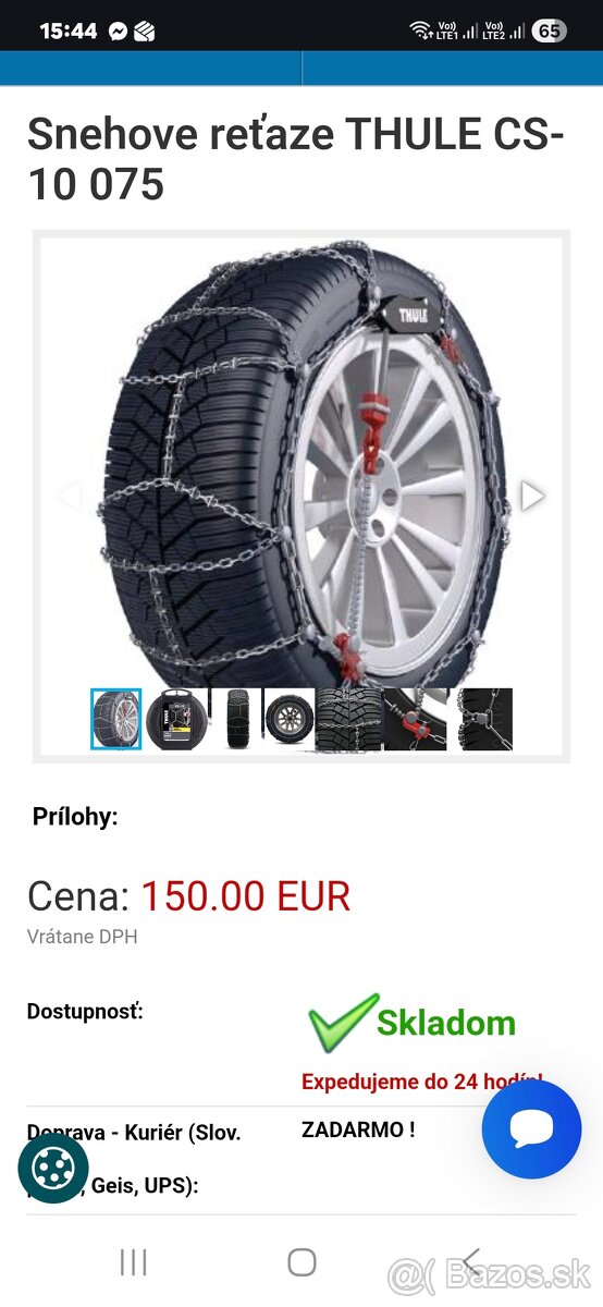 Thule snehove retaze - 4