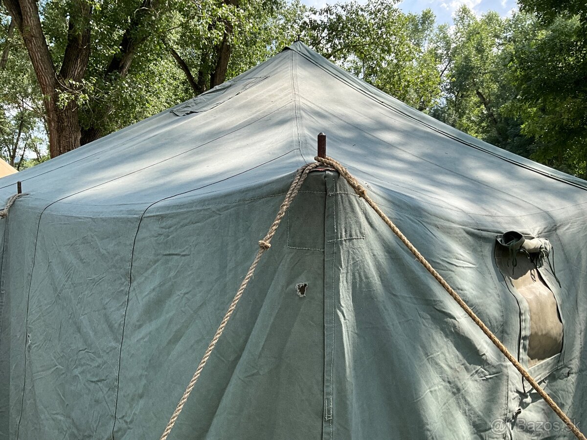 Vojenský stan S-65, 6x6m - 4