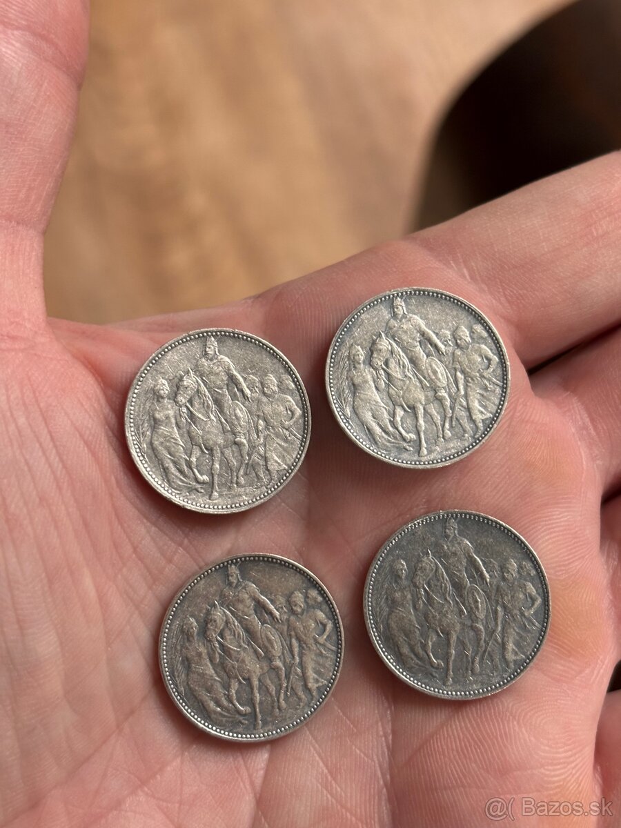 1 koruna príchod Madarov - 4