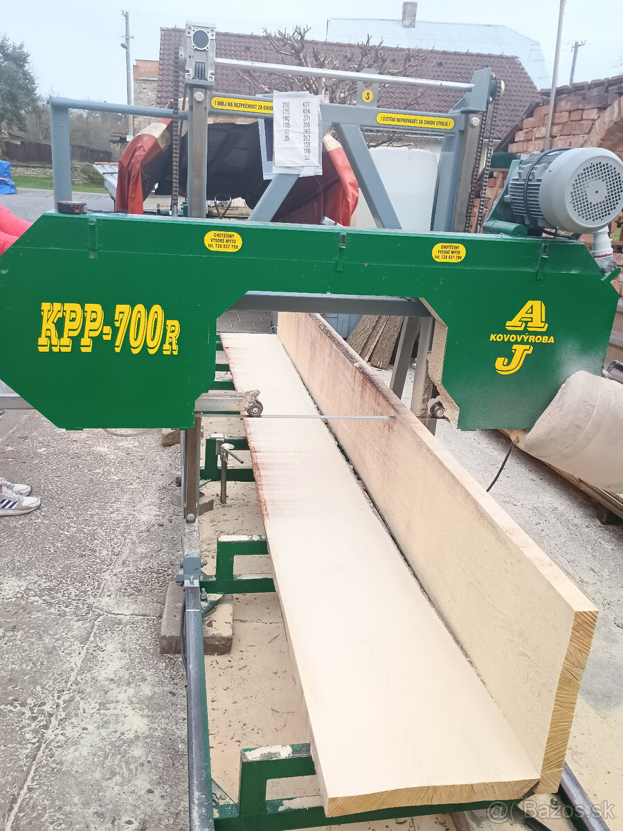 Kmenová pásová pila KPP-700R - 4