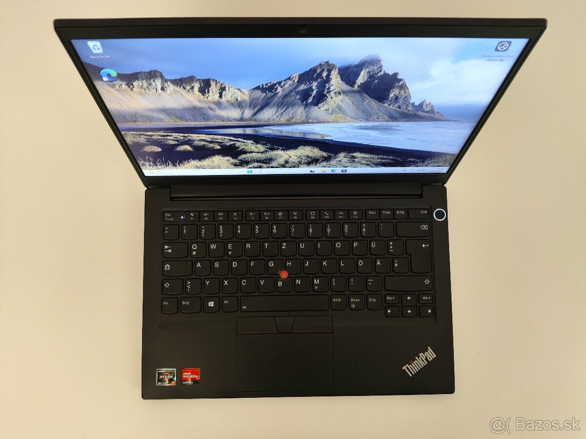 Lenovo ThinkPad E14 Gen 3|Ryzen 7 5700U|16 GB RAM|512 GB SS - 4