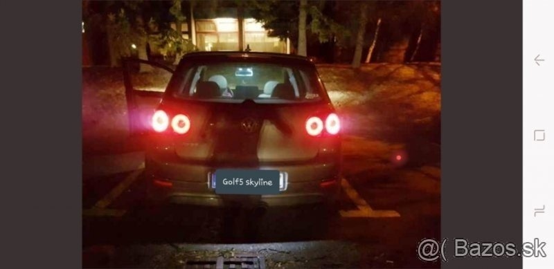 Golf 5 led skyline kufrove svetla - 4