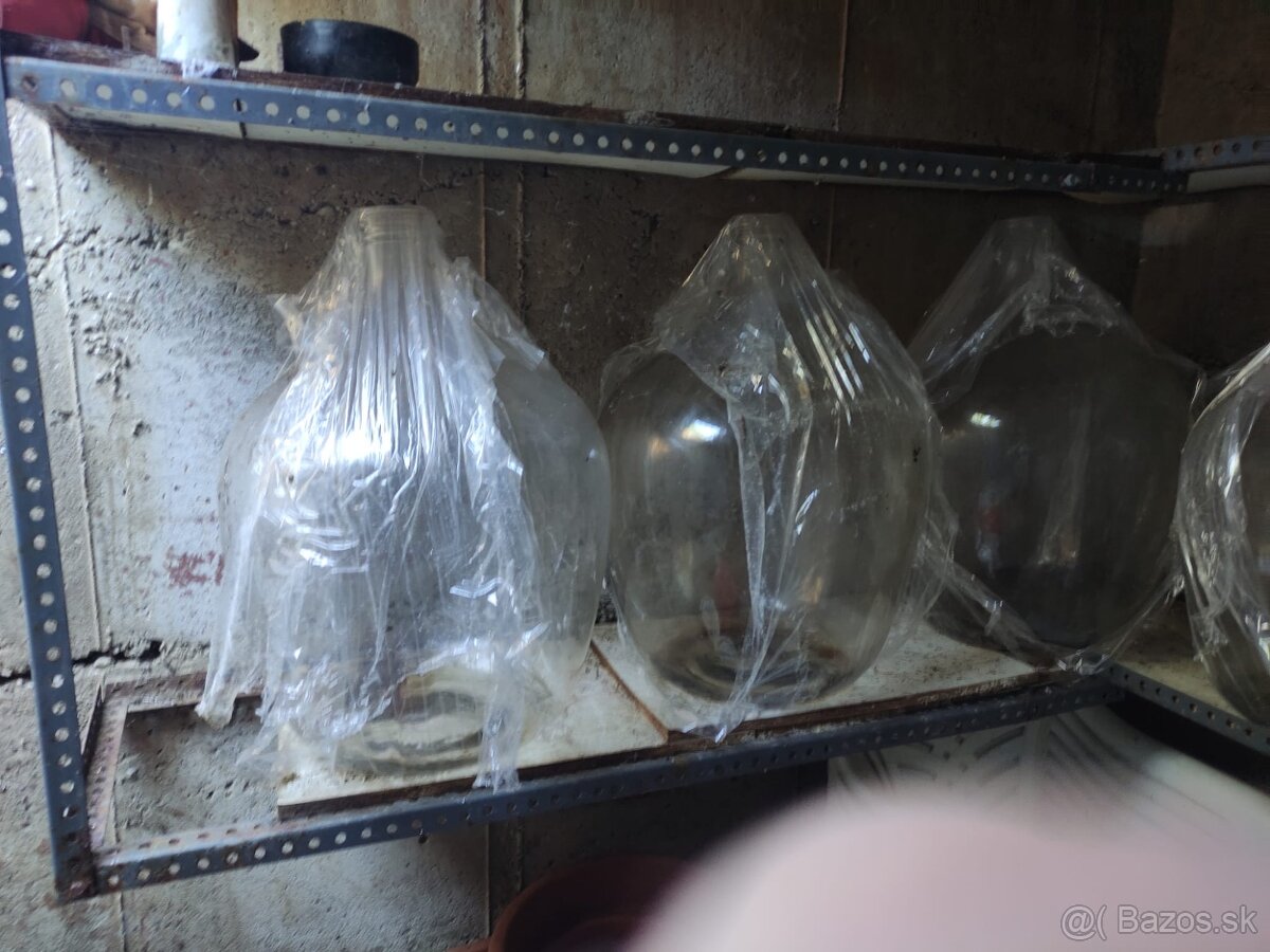 Predám sklenené demižóny - 4