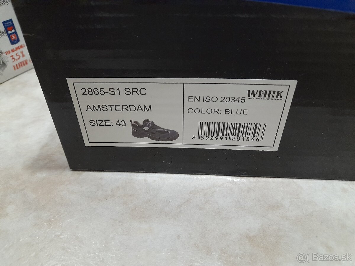 Pracovná obuv amsterdam nová - 4