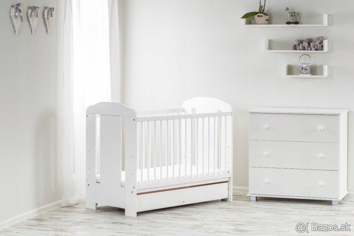 Postieľka so šuflíkom viac typov a farieb - 4