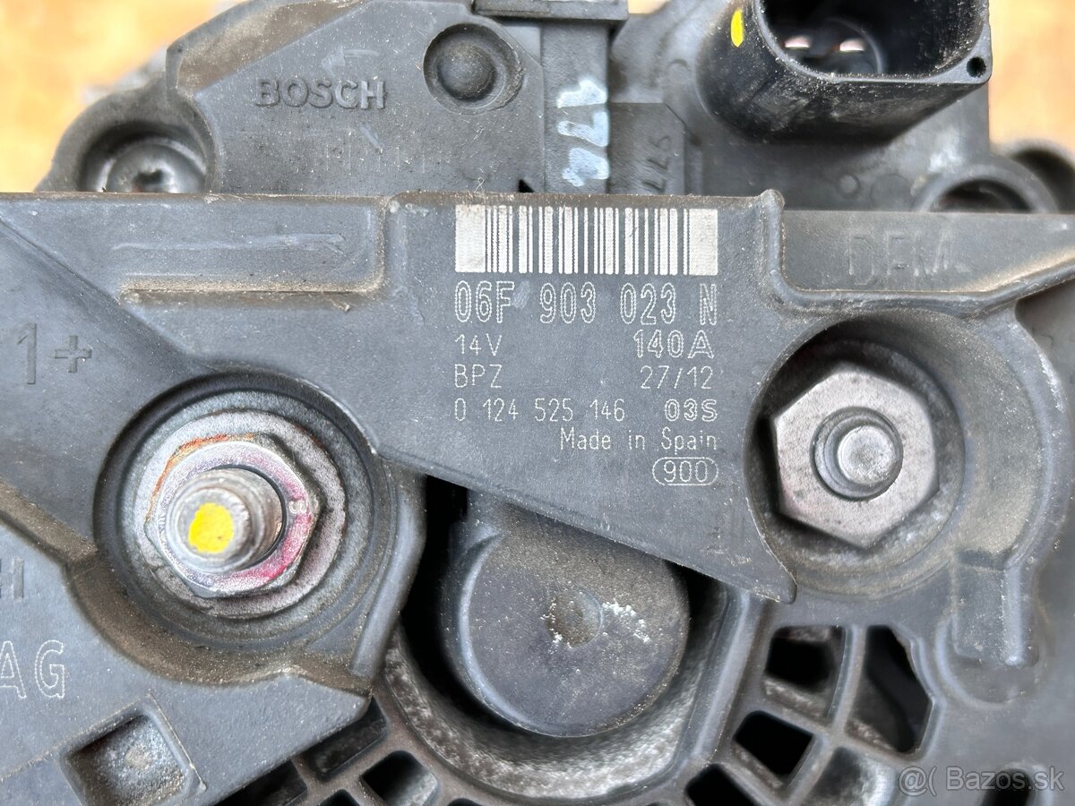 Alternátor 06F 903 023N 2.0TDi,2.0TFSI - 4
