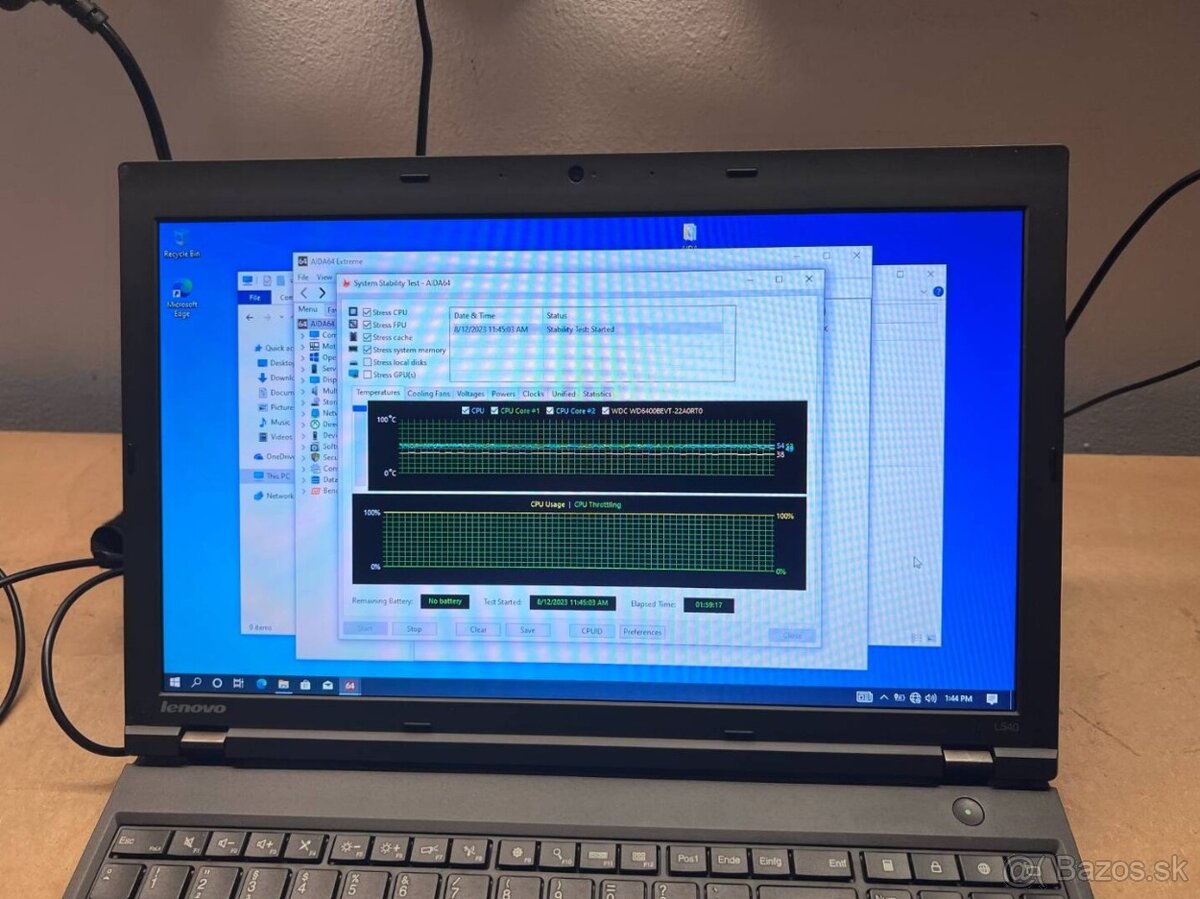 Predám funkčnú matičnú dosku do notebooku LENOVO L540 - 4