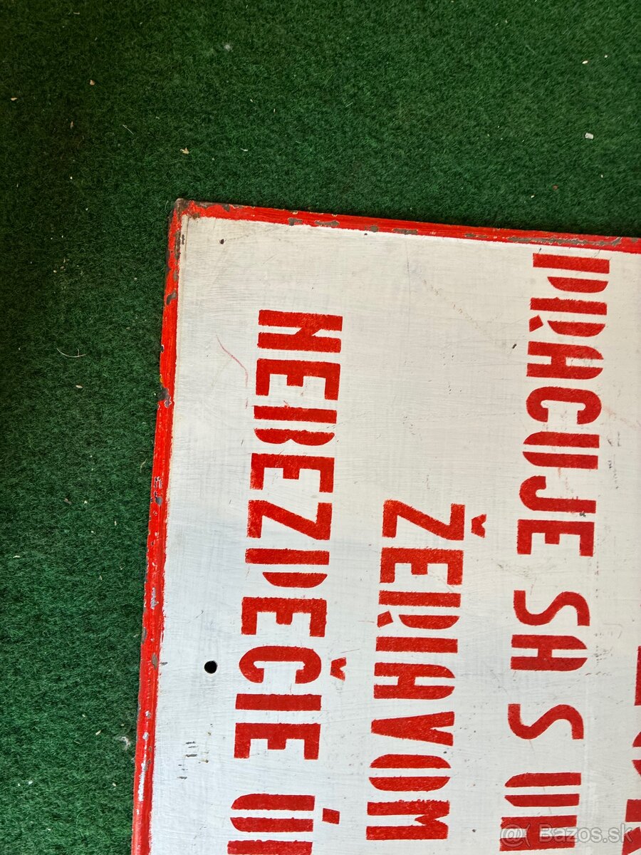 Smaltovaná tabuľa - 4