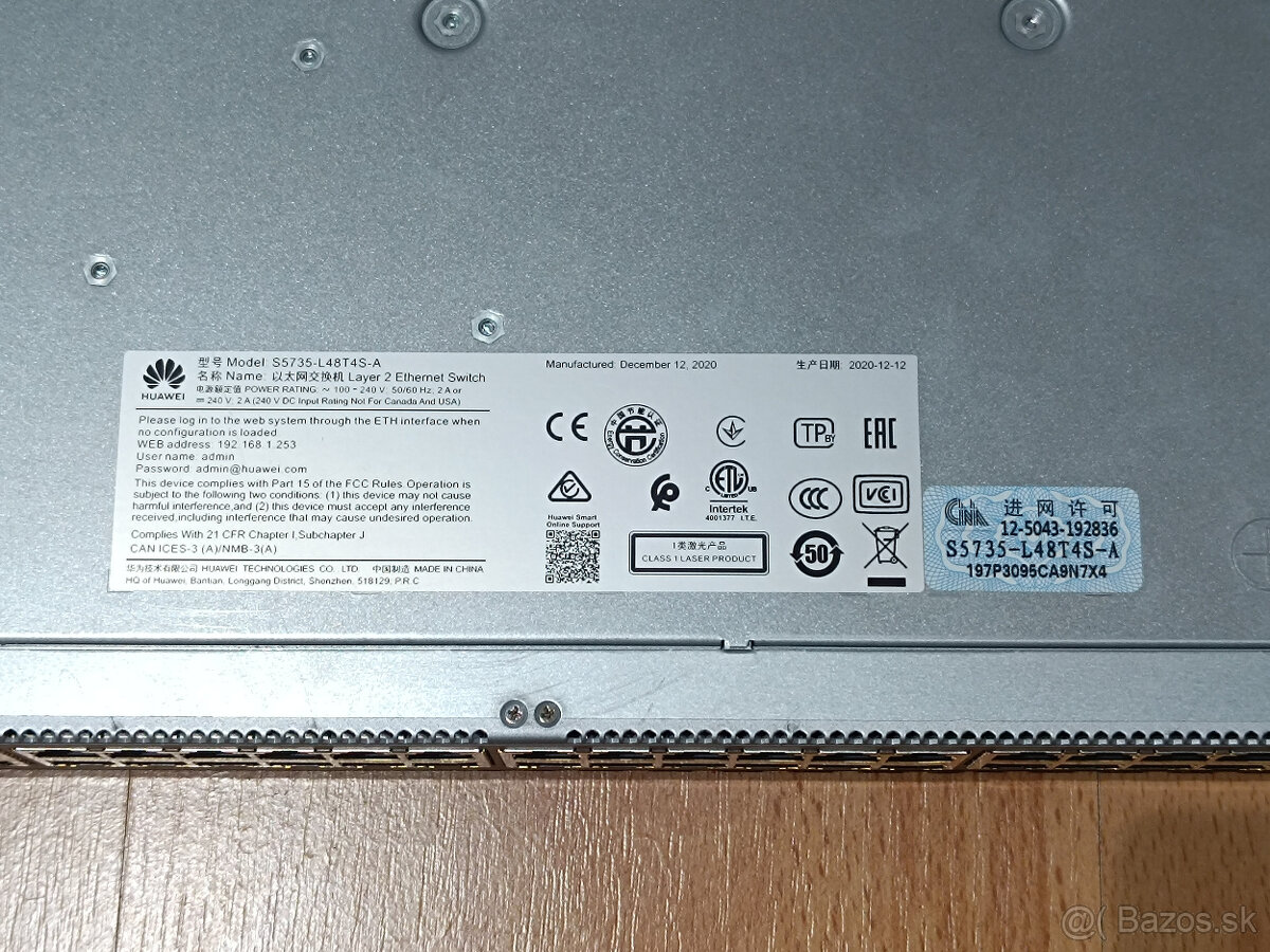 Huawei S5735-L48T4S-A - 4