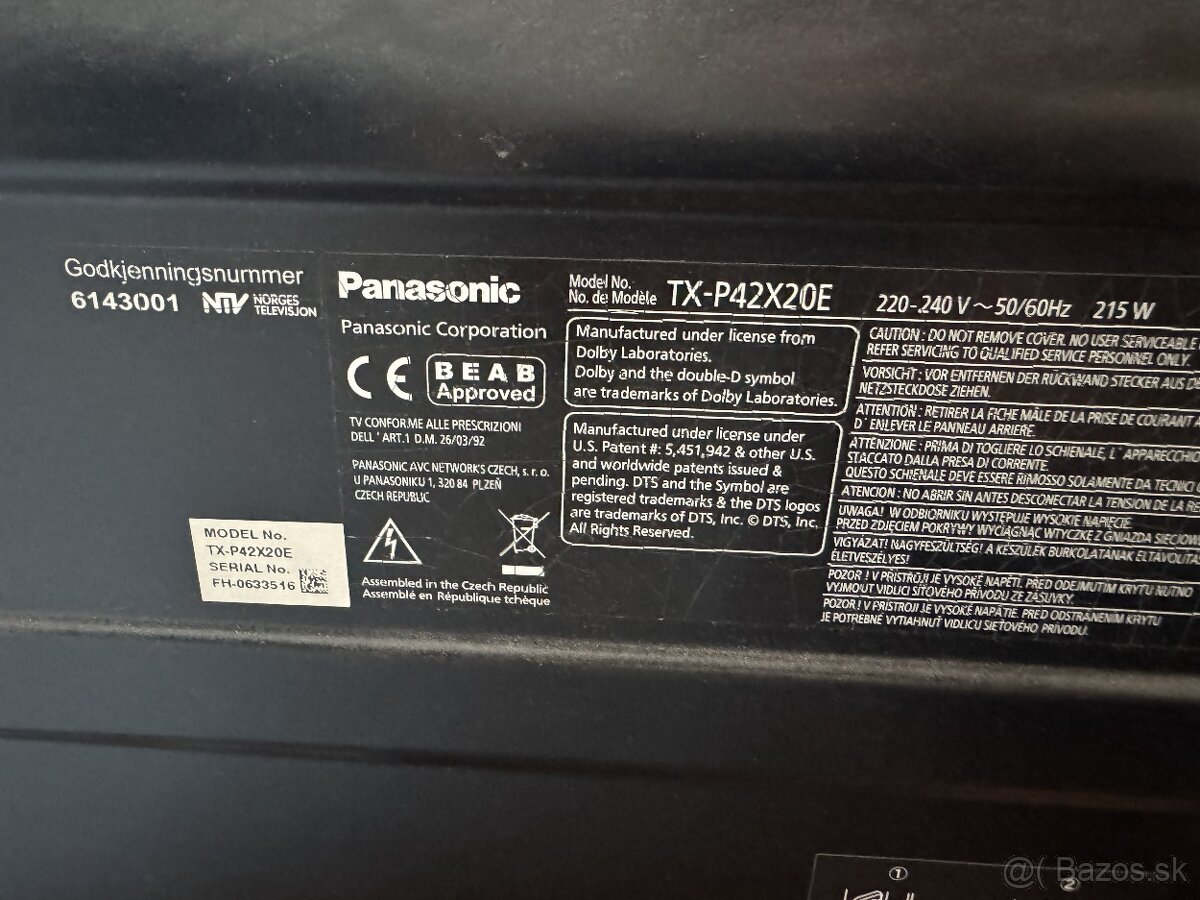 televízor Panasonic - 4