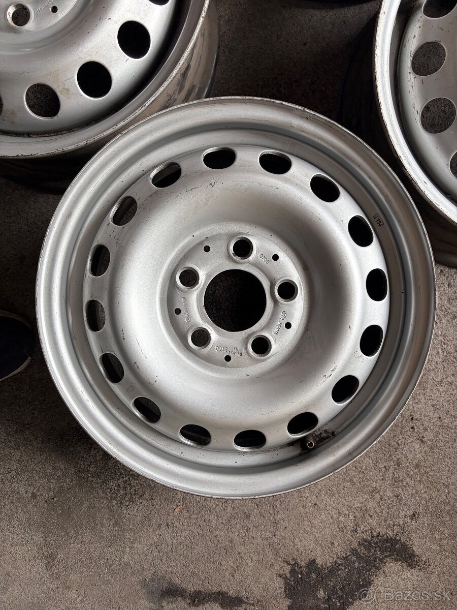 Original ocelove disky MERCEDES R15 - 4