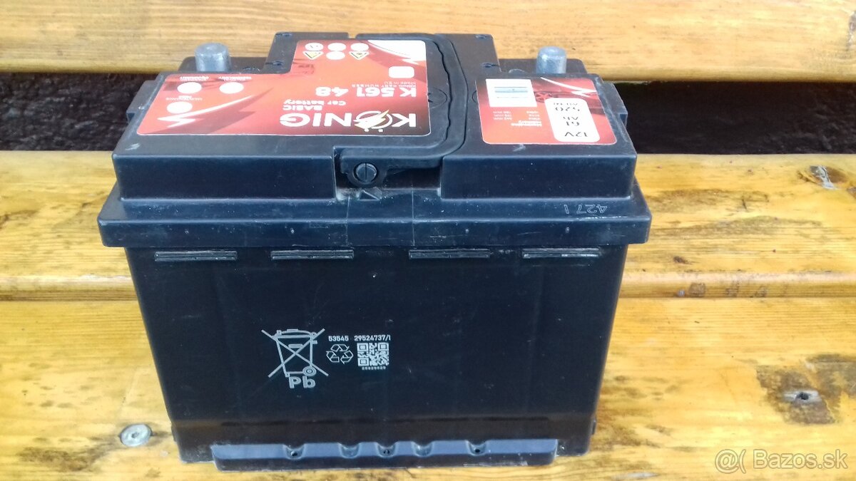 AUTOBATÉRIA - AKUMULÁTOR - Baterka ..12v - 4