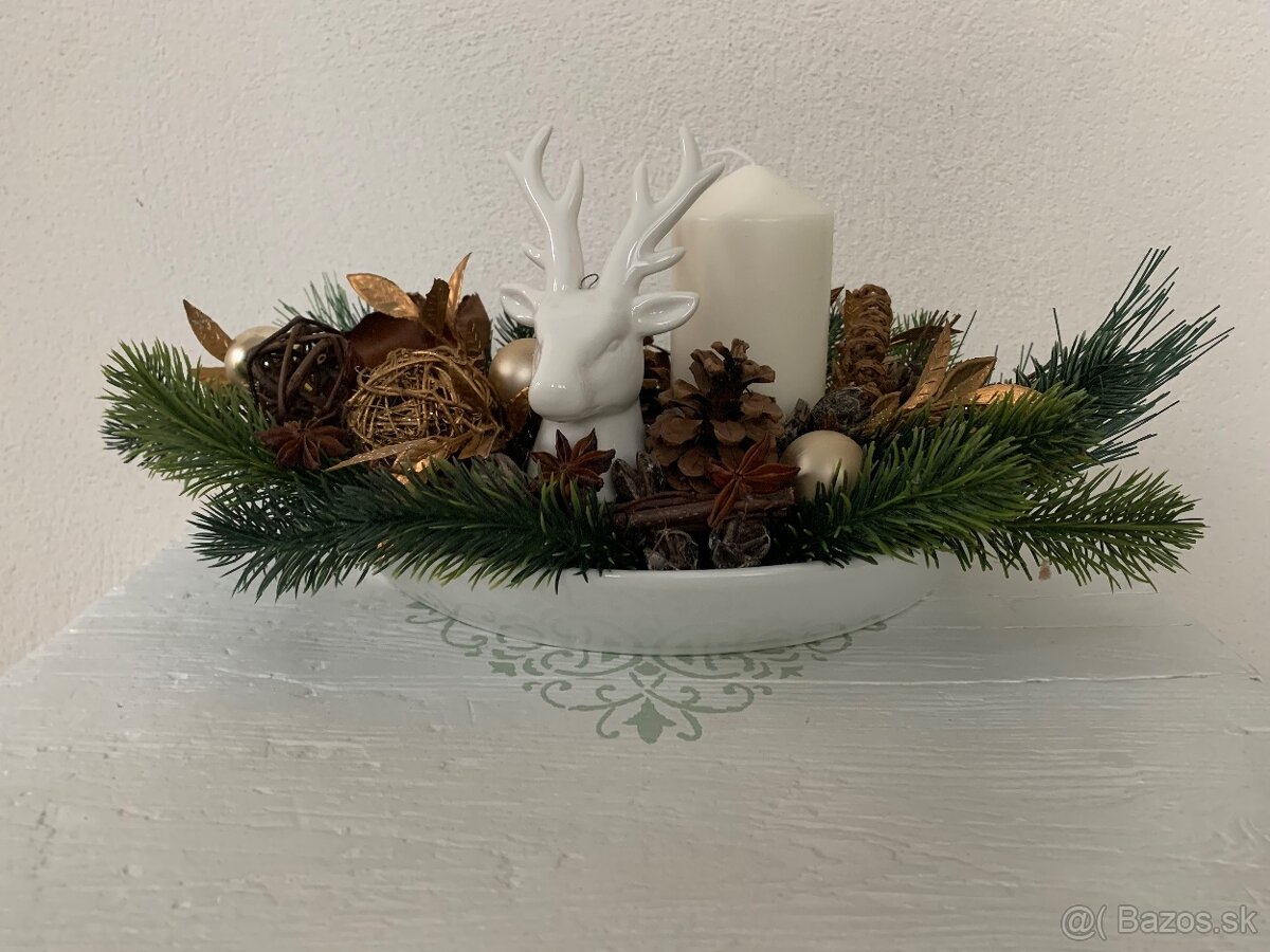 Vianočná dekorácia, vianočný lopár - 4