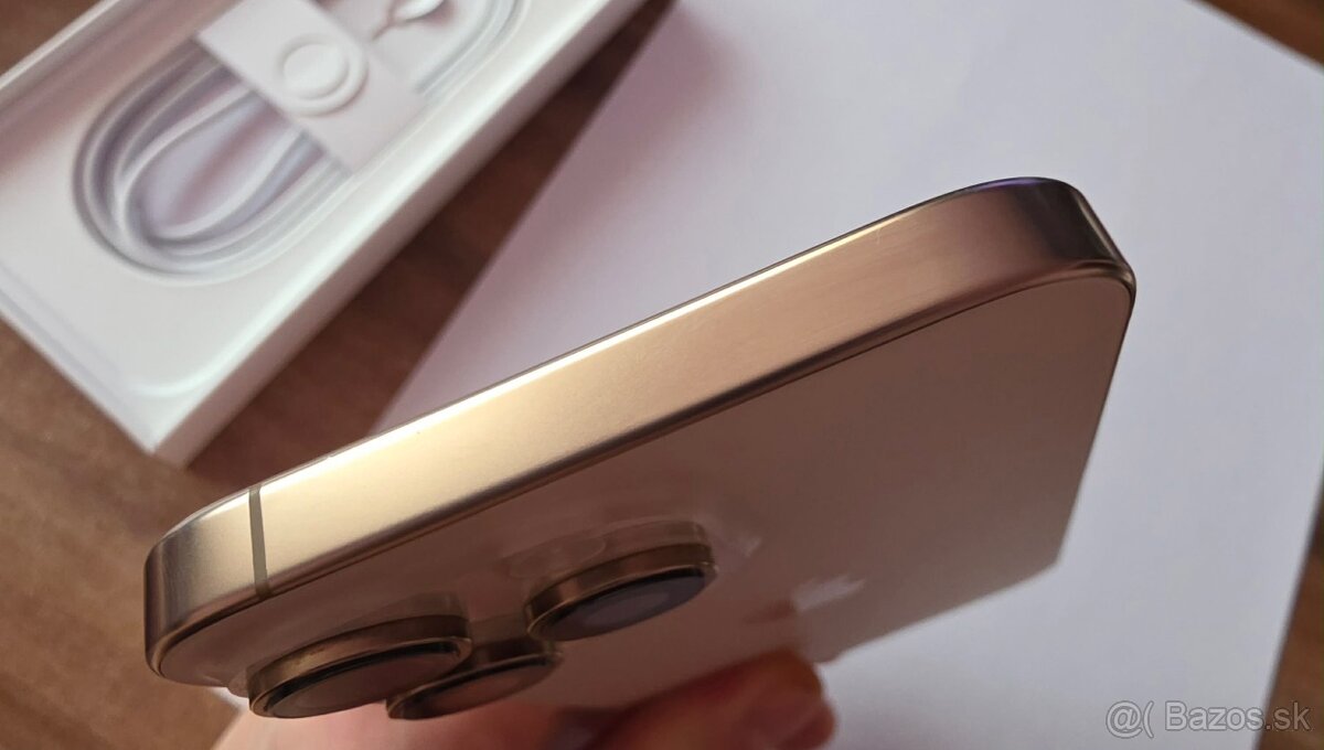 Apple iPhone 16 Pro Max 258GB Desert Titanium 100% - 4