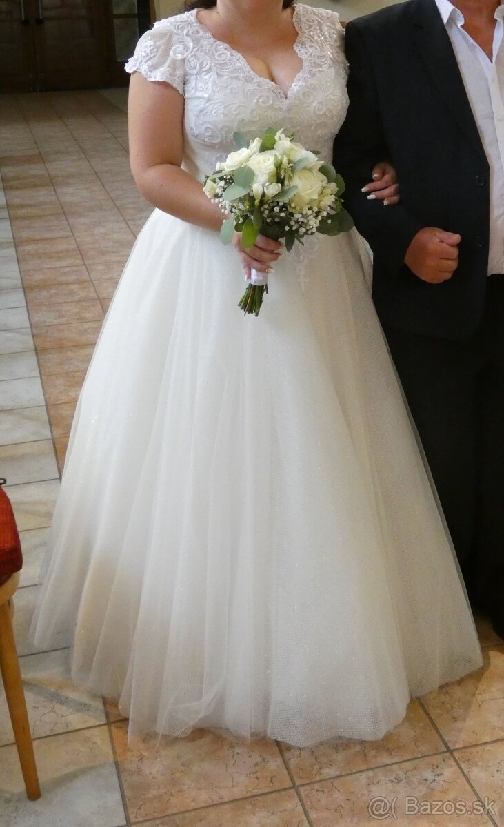 Predám svadobné šaty - 4