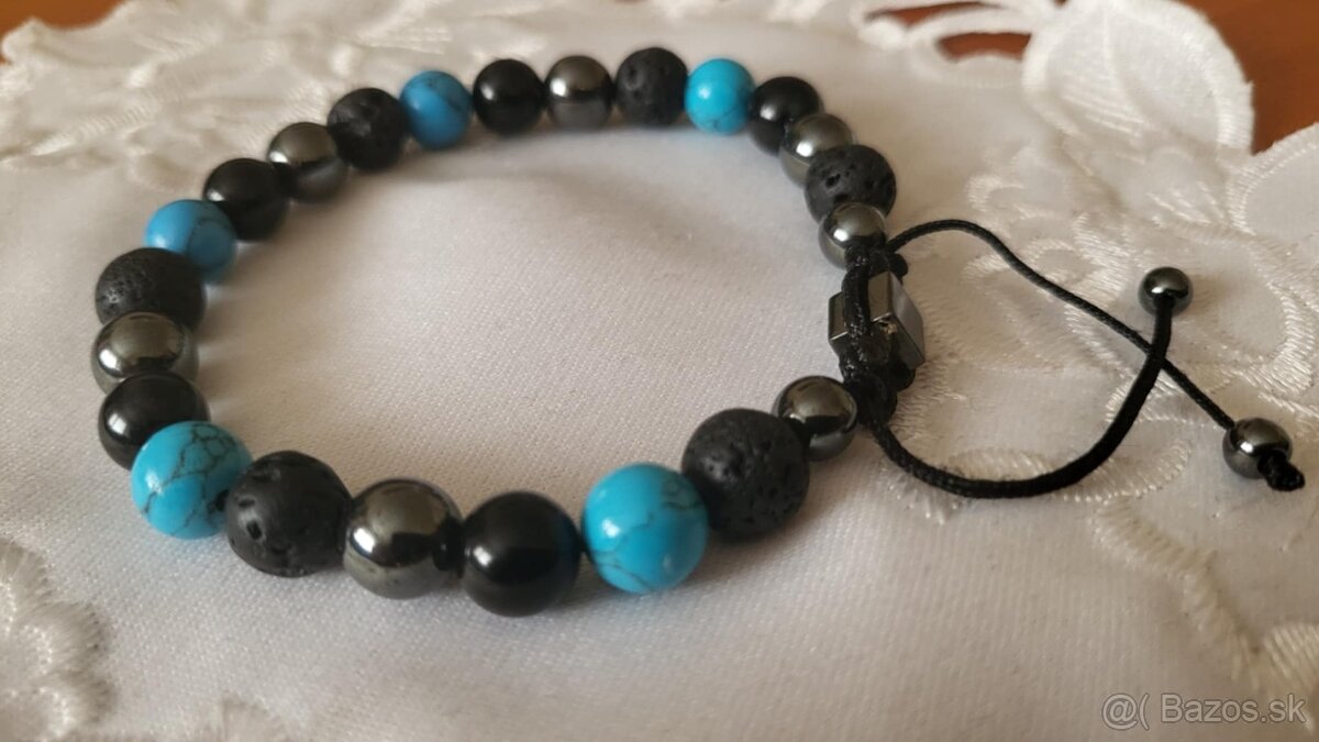 Pánsky náramok tyrkys - 4