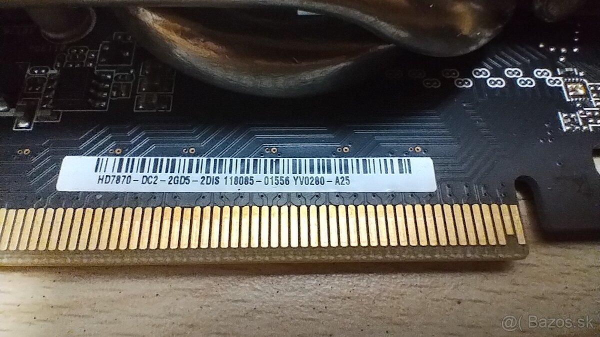 Predám grafickú kartu Asus HD7870 2GB - 4