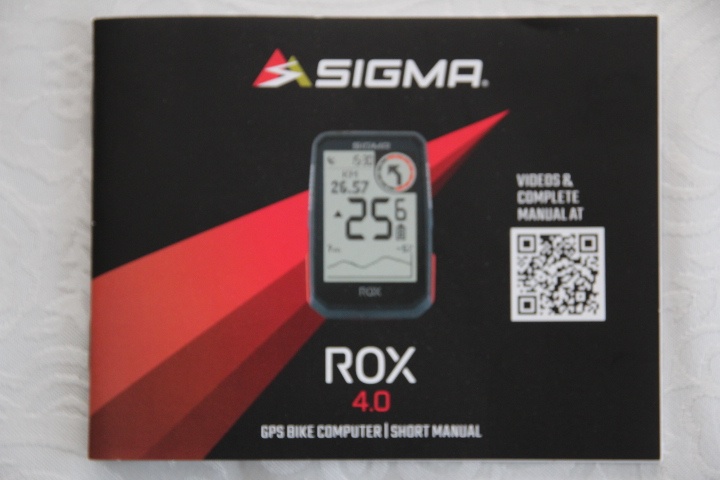 Predám cyklopočítač s gps Sigma Rox4 - 4