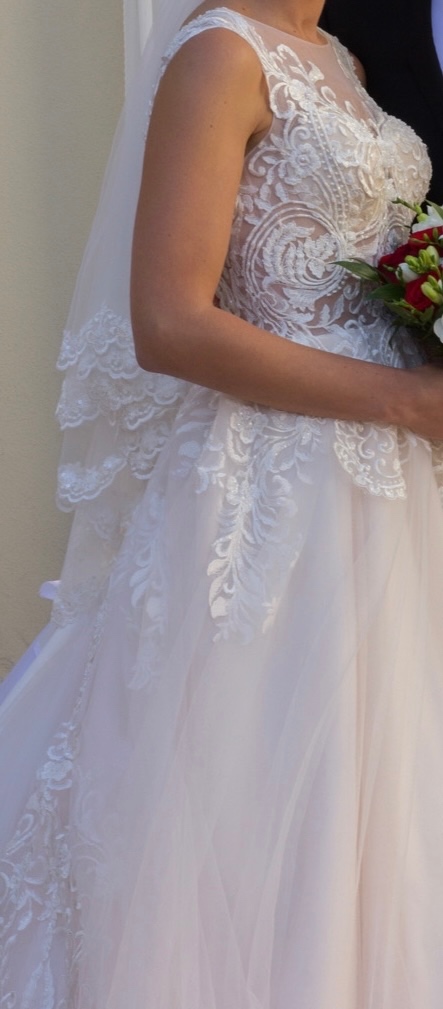 Svadobné saty 36/38 - 4