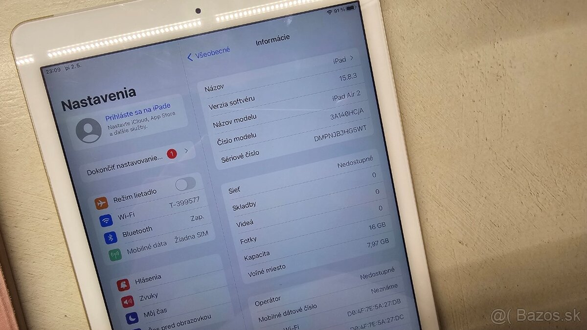 Apple iPad Air 2gen 16GB wifi - 4