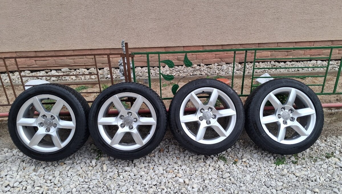 Elektroni 5×112 R17 Originál Audi. - 4