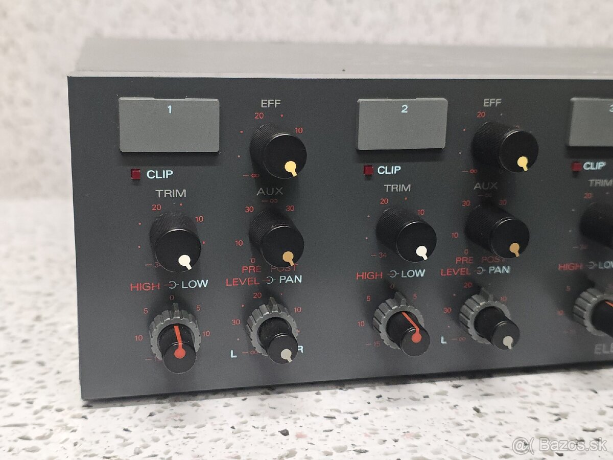 ELECTRONIC MUSIC MIXER TOA MODEL D-4 》 hudobný mixážny pult - 4