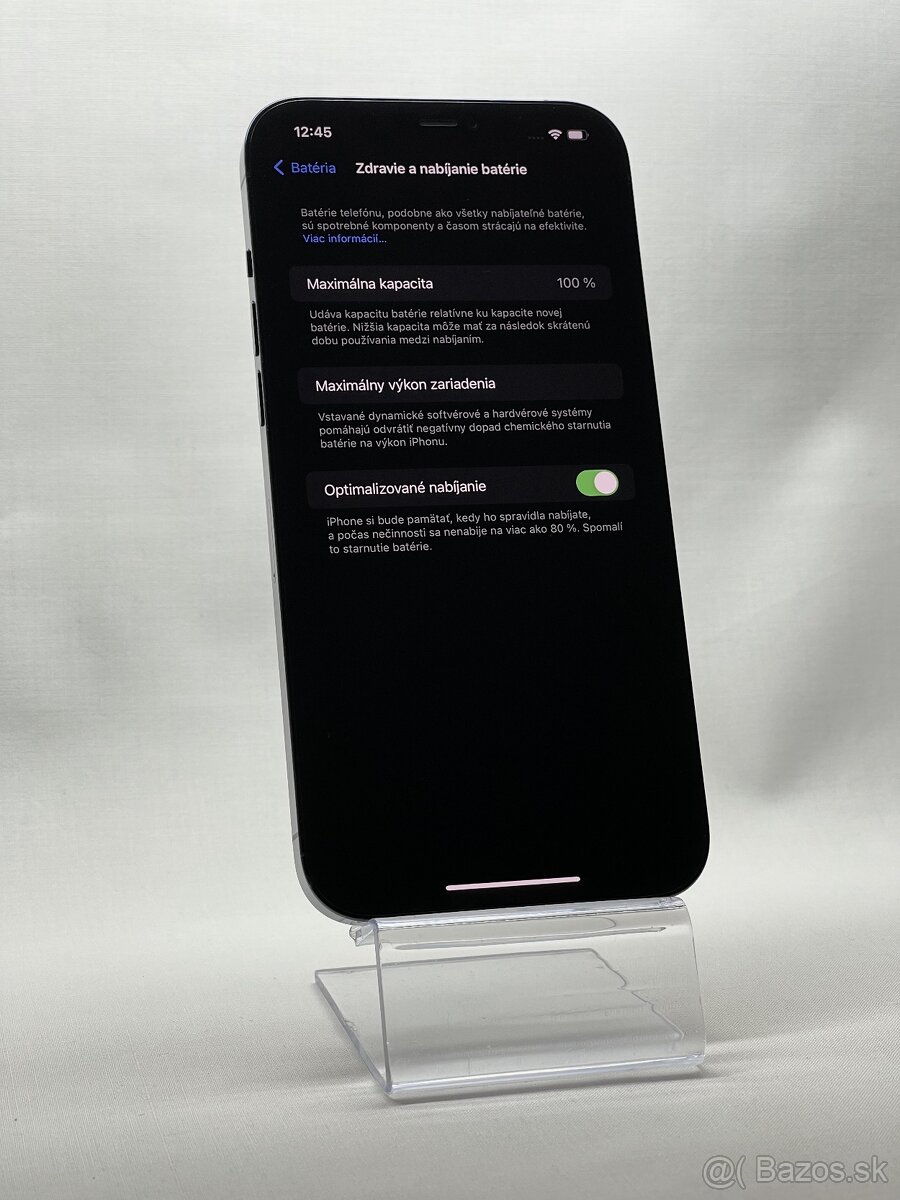 Apple iPhone 12 Pro Max 512 GB Pacific Blue - 100% Batéria - 4