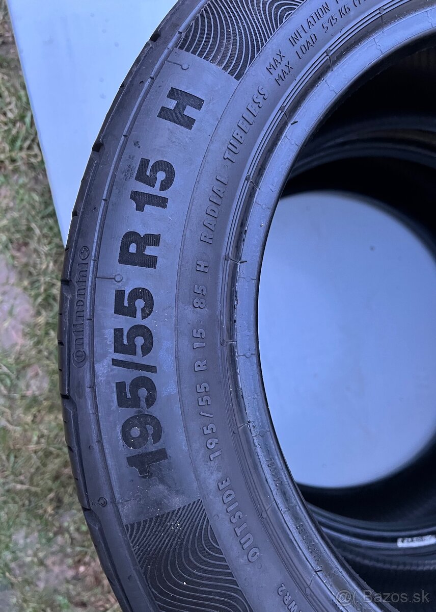 195/55 r15 letné Continental 85H - 4