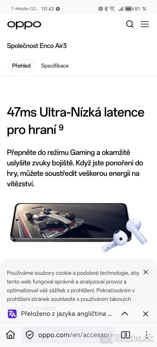 Oppo Enco Air 3,sluchátka - 4