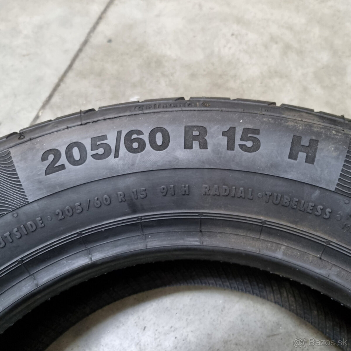 Letné pneumatiky 205/60 R15 CONTINENTAL - 4