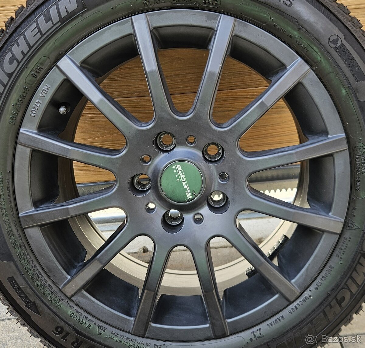 Matné čierne disky 5x112 r16 - 4