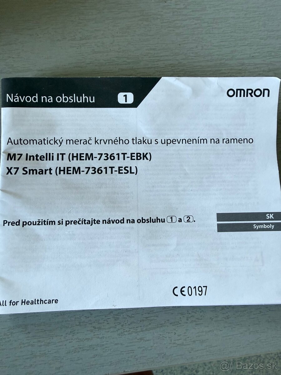 Tlakomer OMRON M7 intelli IT - 4