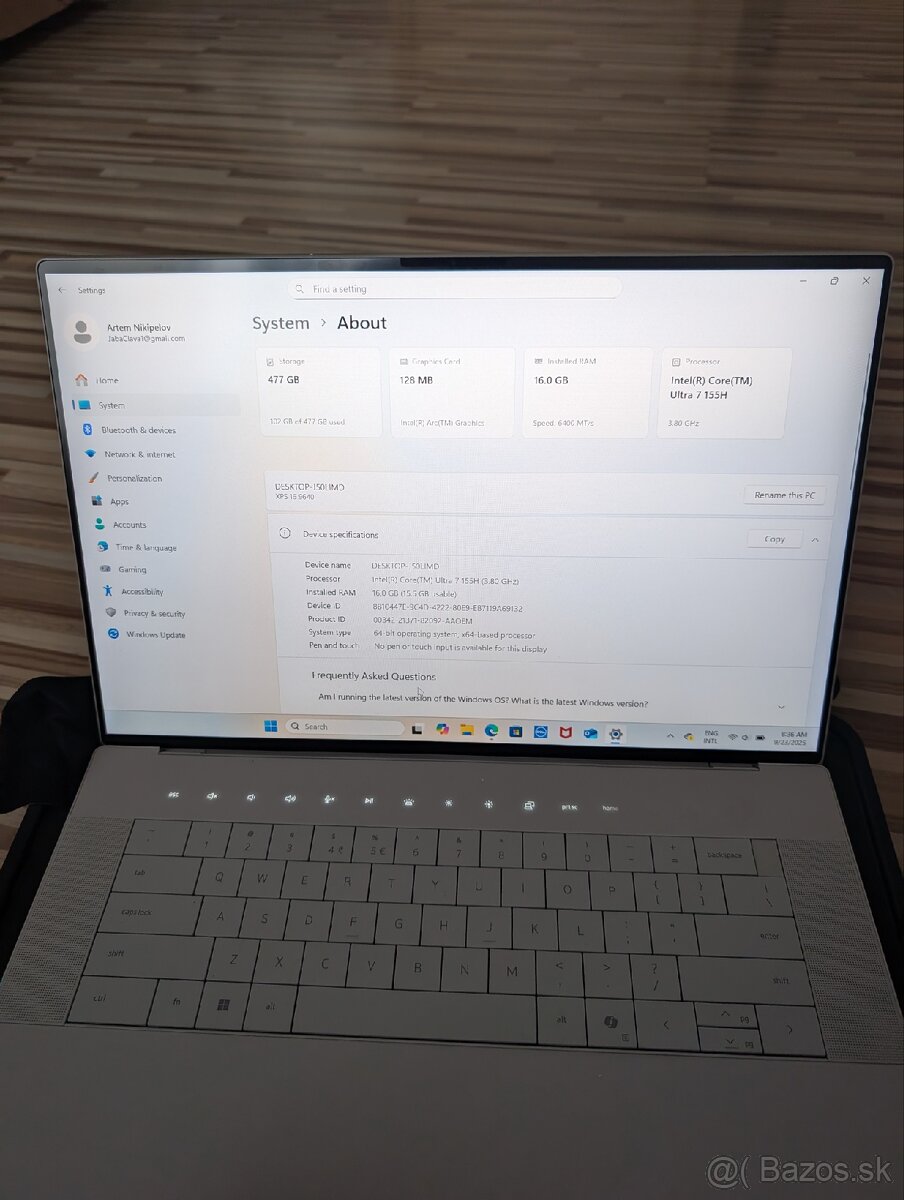 Prémiový, nový Dell XPS 9640 - 4