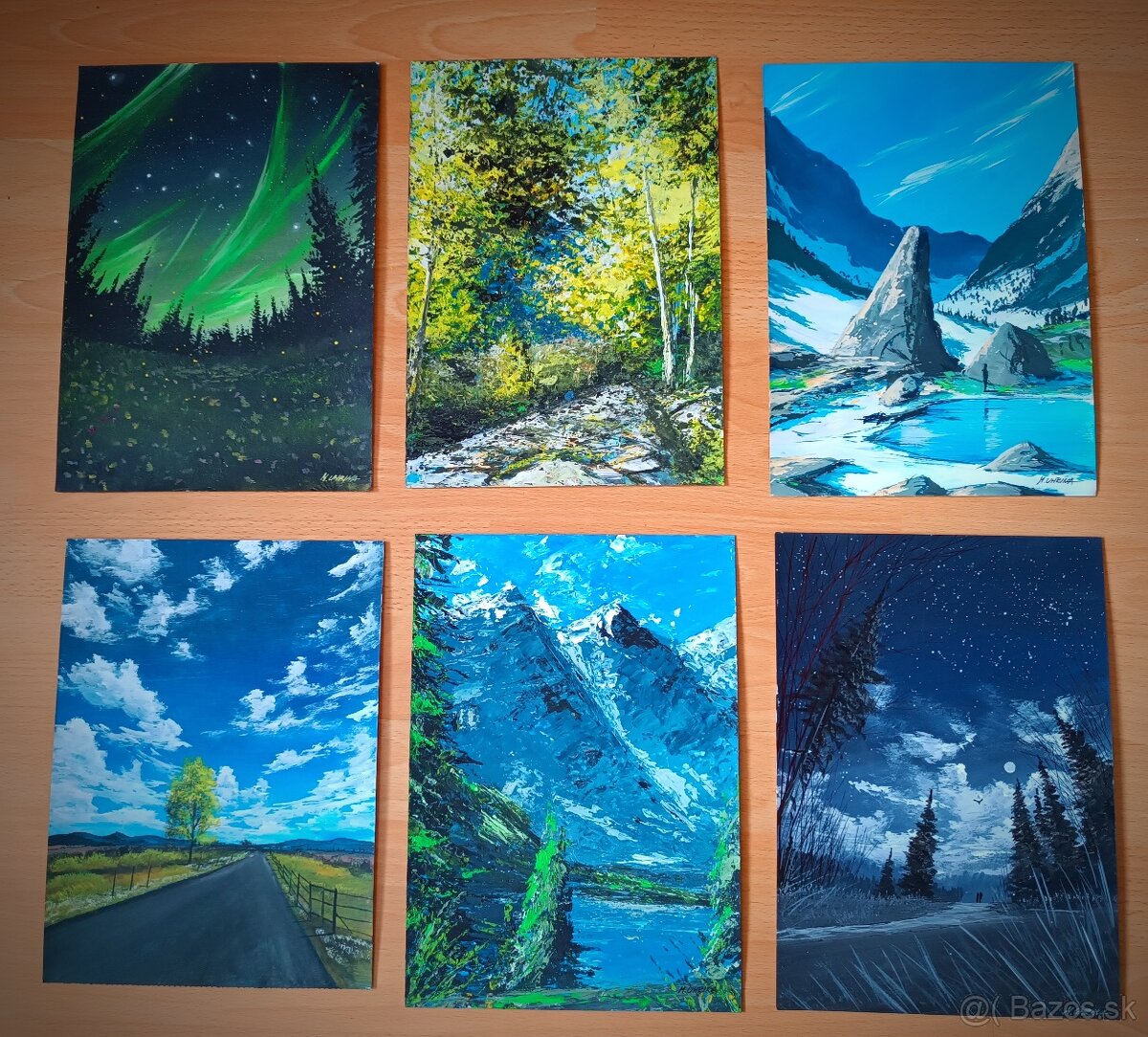 Akrylové obrazy 30x20 - 4