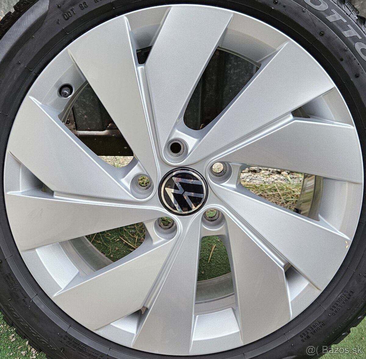 Nové, originálne hliníkové disky VW - 5x112 r17 - 4