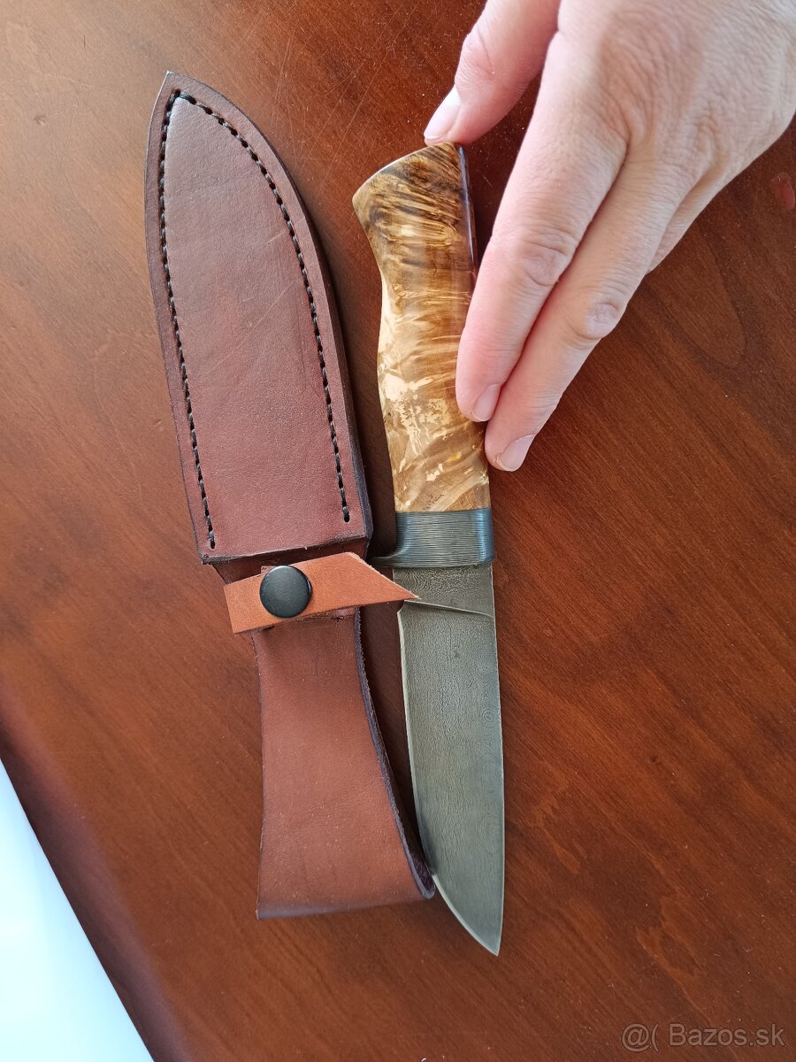Ručne robený nôž s puzdrom - 4